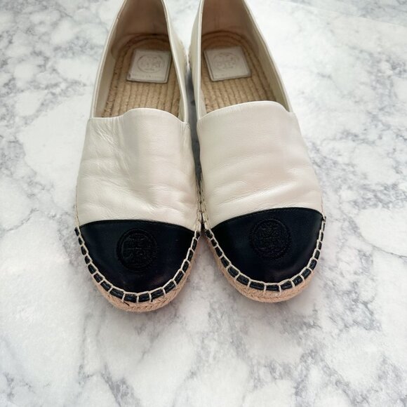 Tory Burch Color Block Espadrille Flats - Picture 8 of 13